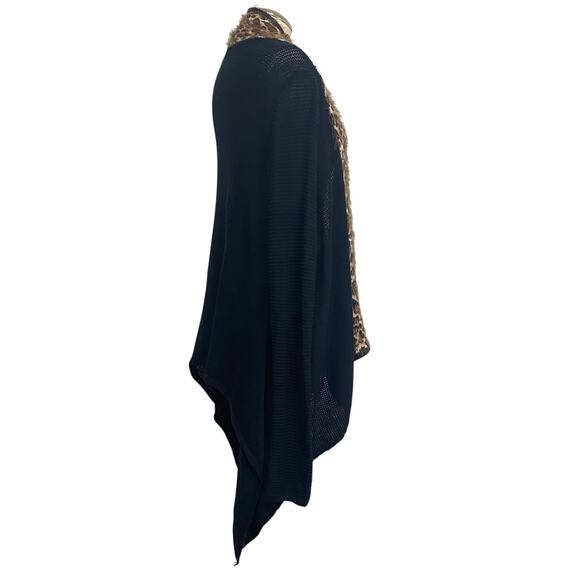 Isabellas Closet Soft Fuzzy Knit Goth Emo Grunge Cardigan - Picture 6 of 12